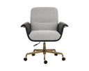 Helios Check Black / Bravo Black Office Chair Lomax by Matho Sun, view 2