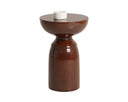 Red Ochre End Table Goya by Matho Sun