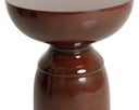 Red Ochre End Table Goya by Matho Sun, view 4