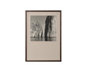 28" X 40" Deep Brown Frame Photography Coastal Vibes I by Matho Sun