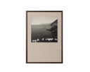 28" X 40" Deep Brown Frame Photography Coastal Vibes Ii by Matho Sun