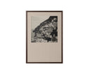 28" X 40" Deep Brown Frame Photography Coastal Vibes Iii by Matho Sun