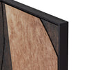 30" X 60" Black Floater Frame Abstract Rustic Nuance I by Matho Sun, view 3