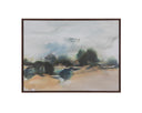 40" X 30" Brown Floater Frame Landscape Turner Classic by Matho Sun