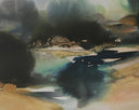 40" X 30" Brown Floater Frame Landscape Turner Classic by Matho Sun, view 3