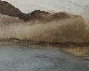 Brown Floater Frame Landscape Cordillera Ii 24" X 24" by Matho Sun, view 4