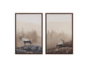 20" X 30" Brown Floater Frame Landscape Into The Wild I by Matho Sun, view 2