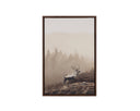 20" X 30" Brown Floater Frame Landscape Into The Wild Ii by Matho Sun