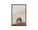 20" X 30" Brown Floater Frame Landscape Together Alone I by Matho Sun