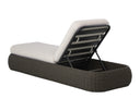Grey Palazzo Cream Lounger Barcelona by Matho Sun, view 6