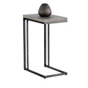Black Grey End Table Sawyer by Matho Sun, view 2