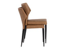 Bounce Nut Dining Chairs set of 2 James Stackable by Matho Sun, view 5
