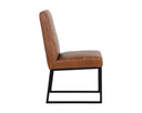 Tobacco Tan Dining Chairs set of 2 Spyros by Matho Sun, view 3