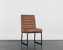 Tobacco Tan Dining Chairs set of 2 Spyros by Matho Sun, view 5
