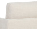 Effie Linen Lounge Chair Portman Swivel by Matho Sun, view 7