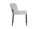 Light Grey / Bravo Cognac Dining Chairs set of 2 Pearce by Matho Sun, view 2