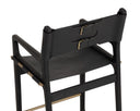 Carraway Black Leather Counter Stool Enver by Matho Sun, view 5