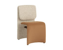 Kona Camel / Noah Ecru Dining Chair Dunnington by Matho Sun