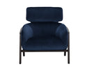 Metropolis Blue Lounge Chair Maximus by Matho Sun, view 2