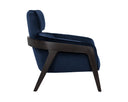 Metropolis Blue Lounge Chair Maximus by Matho Sun, view 3