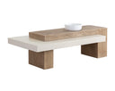 Light Brown / Summer Sand Coffee Table Herriot by Matho Sun