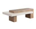 Light Brown / Summer Sand Coffee Table Herriot by Matho Sun, view 2