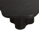 Charcoal Black 68.5" Dining Table Bellona by Matho Sun, view 4