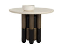 Round Marble 39.5" Bistro Table Yanna by Matho Sun