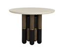 Round Marble 39.5" Bistro Table Yanna by Matho Sun, view 2