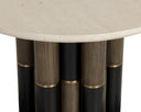 Round Marble 39.5" Bistro Table Yanna by Matho Sun, view 5