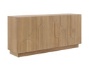 Rustic Oak Sideboard Cove by Matho Sun, view 2