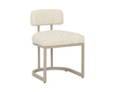 Everest Greige Dining Chairs set of 2 Levanto by Matho Sun