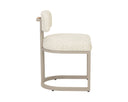 Everest Greige Dining Chairs set of 2 Levanto by Matho Sun, view 3