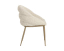 Noah Ecru Dining Armchair Caprielle by Matho Sun, view 3