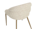 Noah Ecru Dining Armchair Caprielle by Matho Sun, view 5