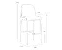Meg Rust Barstool Nestor by Matho Sun, view 6