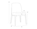Gifford Script Dining Chairs set of 2 Alamosa by Matho Sun, view 6