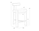 Palazzo Cream Counter Stool Titan by Matho Sun, view 6