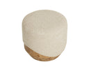 Small Santa Cruz Oatmeal Ottoman Mithuna by Matho Sun, view 4