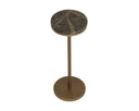 Bronze Marble End Table Ivor by Matho Sun, view 3