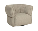 Santa Cruz Cappuccino Armchair Davisville Swivel by Matho Sun