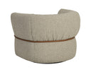 Santa Cruz Cappuccino Armchair Davisville Swivel by Matho Sun, view 4