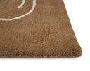 Brown / Cream 8' X 10' Rug Tilda Hand -Tufted by Matho Sun, view 3