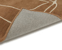 Brown / Cream 9' X 12' Rug Tilda Hand -Tufted by Matho Sun