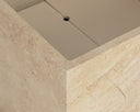 Travertine Look Planter Tansy by Matho Sun, view 5