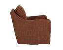 Rhine Russet Lounge Chair Brianna Swivel by Matho Sun, view 3