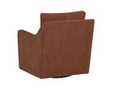 Rhine Russet Lounge Chair Brianna Swivel by Matho Sun, view 4