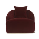 Merlot Armchair Astrid by Matho Sun, view 2