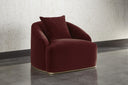Merlot Armchair Astrid by Matho Sun, view 5