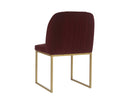 Merlot Dining Chairs set of 2 Nevin by Matho Sun, view 4